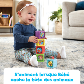 Cubes Animaux Surprises VTech – Jeu d’éveil dès 6 mois