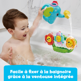 Mon Arrosoir Tourni’Fleurs VTech – Jouet de bain dès 1 an