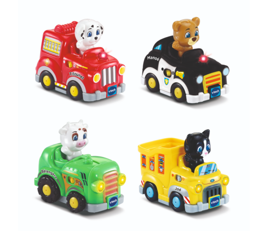Tut Tut Bolides Animaux VTech – Véhicules dès 1 an