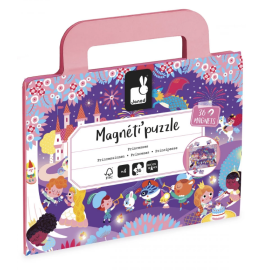 Magnéti'Puzzle Princesses Janod – Puzzle magnétique 36 pièces