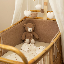 Tour de lit Ours Björn Teddy Moka – Trois Kilos Sept
