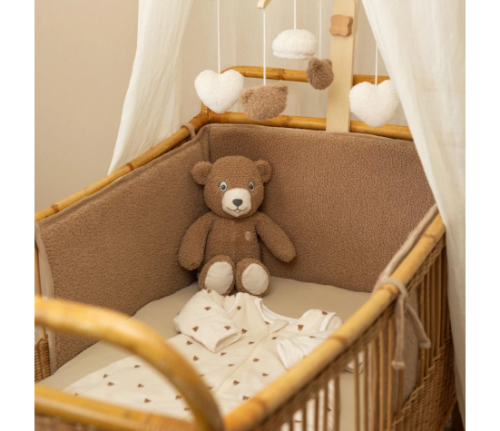 Tour de lit Ours Björn Teddy Moka – Trois Kilos Sept