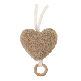 Cœur musical bébé Teddy Moka – Trois Kilos Sept