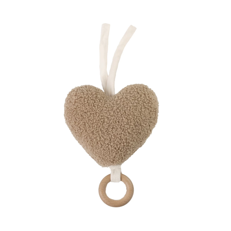 Peluche Musical Coeur - Ours Bjorn Peluche Musical Coeur - Ours Bjorn