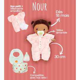 Poupon en tissu Nour - 30 cm