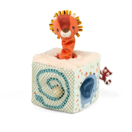 Cube d'activités sonore Jungle bébé – Lilliputiens