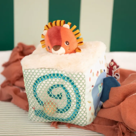 Cube d'activités sonore Jungle bébé – Lilliputiens