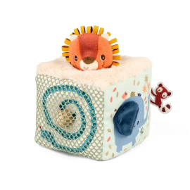 Cube d'activités sonore Jungle bébé – Lilliputiens