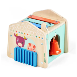 Maisonnette d'activités musicales en bois – Lilliputiens