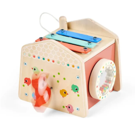 Maisonnette d'activités musicales en bois – Lilliputiens