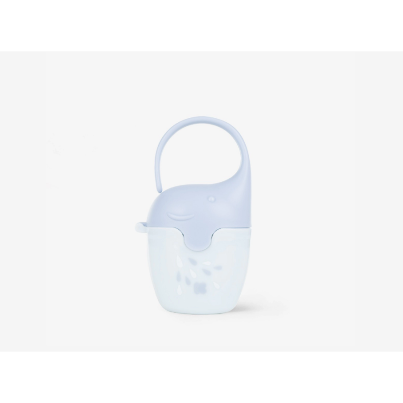 Etui A Sucette Elephant Bleu Etui A Sucette Elephant Bleu