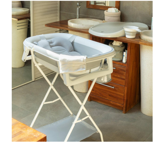 Ensemble Baignoire Bébé avec Support | Trois Kilos Sept