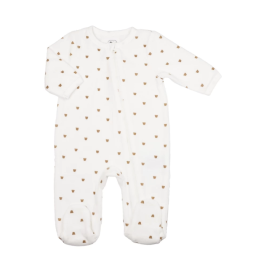 Pyjama Bébé Velours de Coton Ourson | Trois Kilos Sept