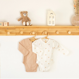 Lot De 2 Bodies Coeurs 1M