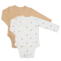 LOT DE 2 BODIES COEURS 0M