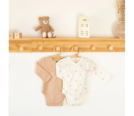 Lot De 2 Bodies Coeurs 3M