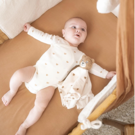 Lot de 2 Bodies Bébé en Coton Cœurs | Trois Kilos Sept