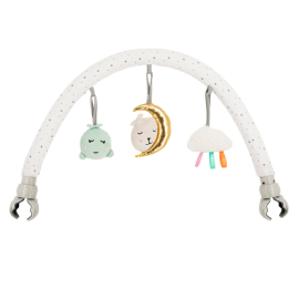 Arche d'Éveil Bébé ZIZI MoMi | 3 Jouets Sensoriels