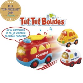 Tut Tut Bolides - Coffret trio Pompiers  V TECH