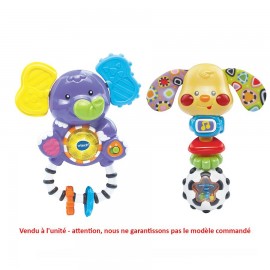 Hochet P'tit chien ou éléphanteau V TECH