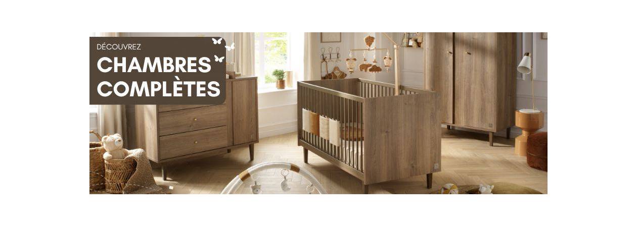 Chambre bébé complète à La Réunion – Lit, commode et armoire | Le Coin des Petits