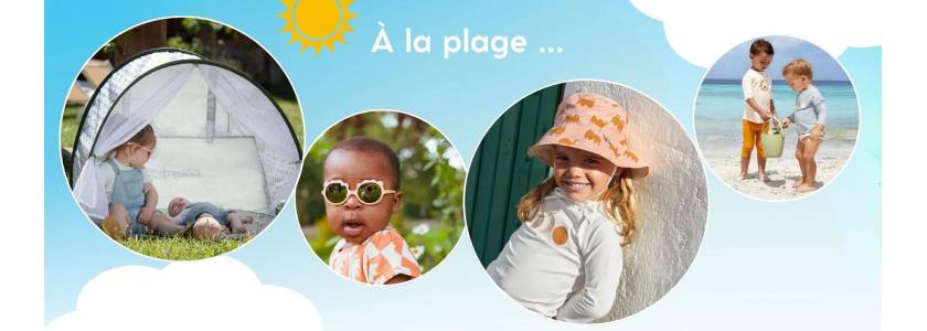 Accessoires plage bébé à La Réunion – Sorties et bord de mer | Le Coin des Petits
