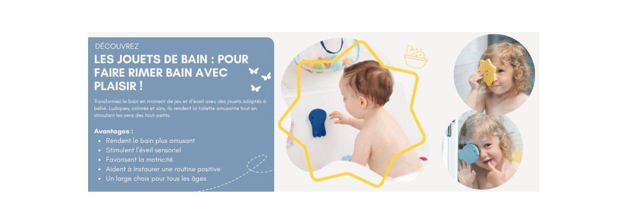 Jouets de bain bébé à La Réunion – Jeu et éveil dans l’eau | Le Coin des Petits