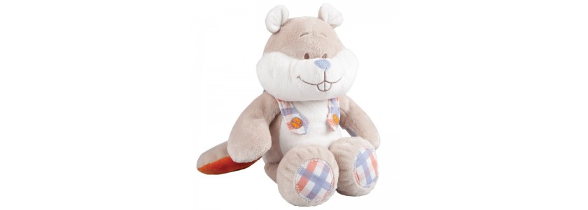 Catégorie Peluches medium - Le coin des petits - Puériculture à La Réunion : Peluche Medium Mousseline Lina , Peluche Medium ...