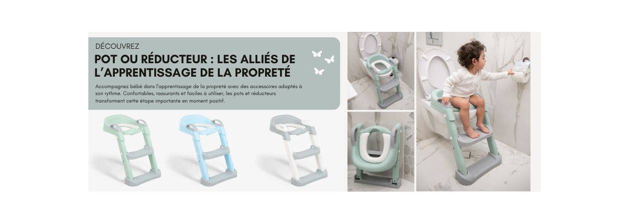 Pot bébé et réducteur WC à La Réunion – Apprentissage propreté | Le Coin des Petits