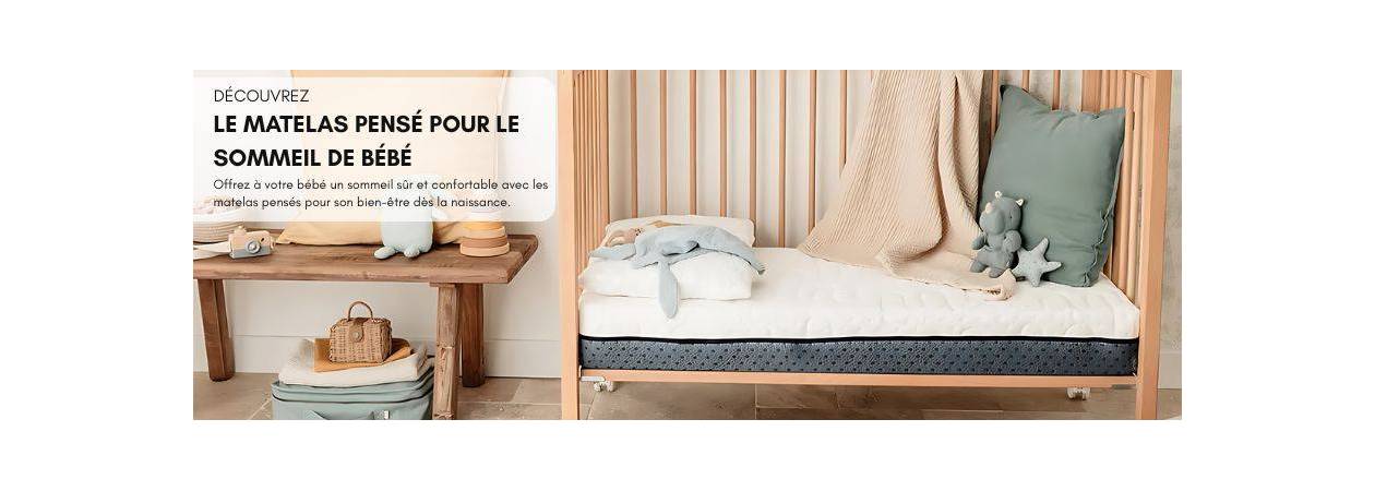 Matelas bébé à La Réunion – Confort et sécurité | Le Coin des Petits