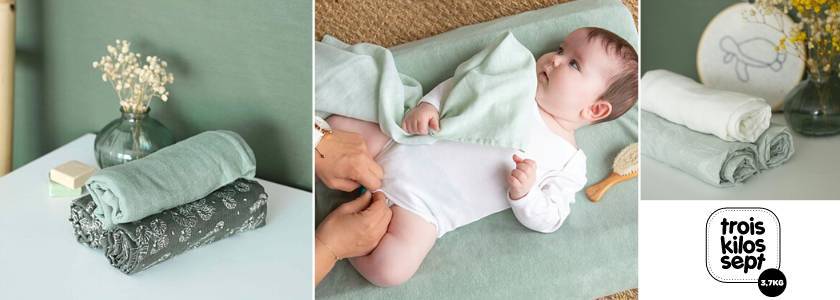 Langes bébé à La Réunion – Multifonctions et pratiques | Le Coin des Petits