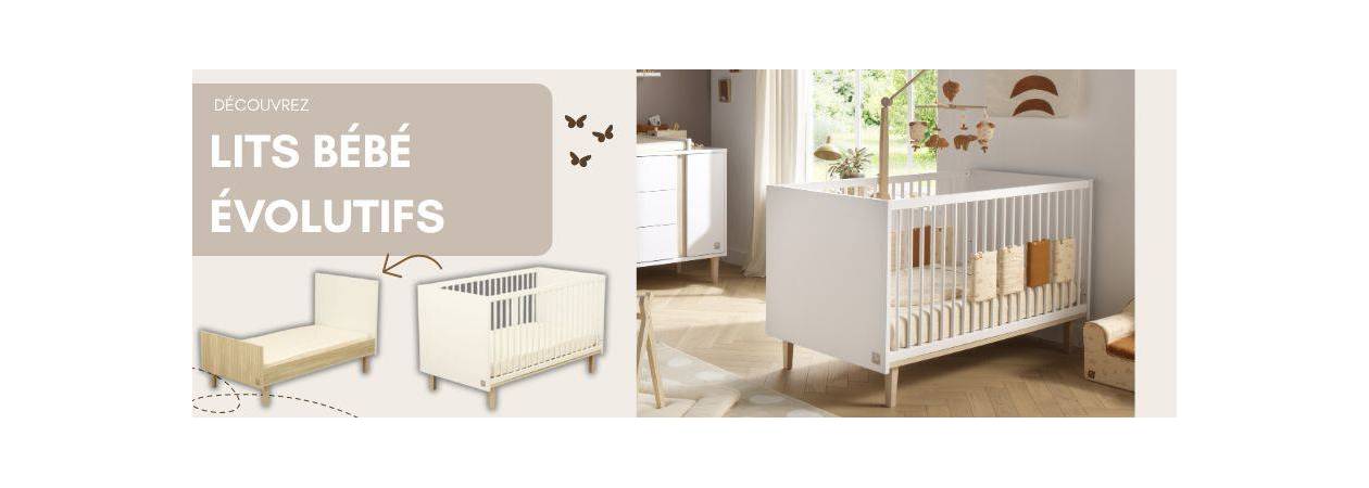 Lit bébé évolutif à La Réunion – De la naissance à enfant | Le Coin des Petits