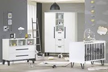 Chambre bébé Graphite la réunion