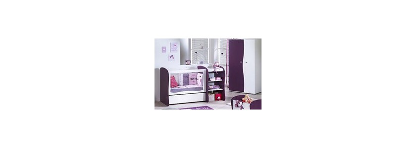 Chambre bébé Pop violette Sauthon