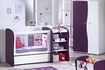 Chambre bébé Pop Violette la réunion