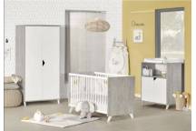 Chambre bébé Scandi Gris la réunion