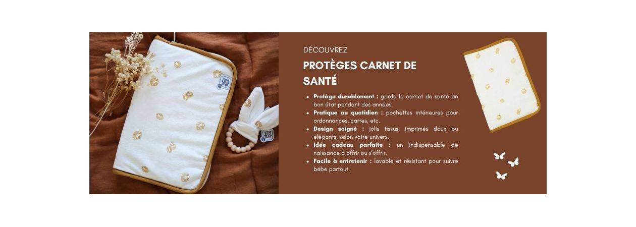 Protège carnet de santé bébé à La Réunion – Pratique et élégant | Le Coin des Petits