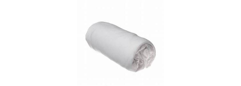 ALESE DRAP HOUSSE 2 EN 1 50X83 CM BLANC