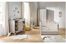 Chambre Bébé Nova Gris Loft la réunion
