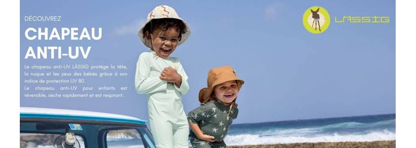 Chapeau anti UV bébé à La Réunion – Protection soleil | Le Coin des Petits