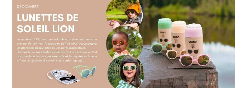 Lunettes de soleil bébé à La Réunion – Protection UV | Le Coin des Petits