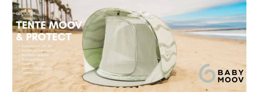 Tente anti UV bébé à La Réunion – Protection plage | Le Coin des Petits