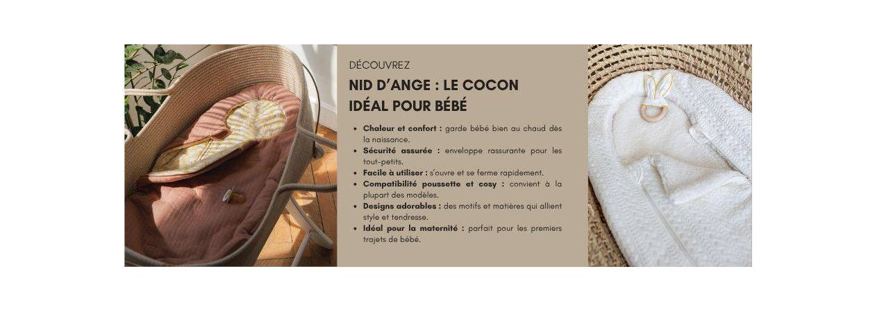 Nid d’ange bébé à La Réunion – Confort et protection | Le Coin des Petits