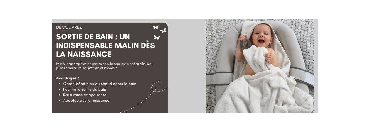 Sortie de bain bébé à La Réunion – Douceur et absorption | Le Coin des Petits