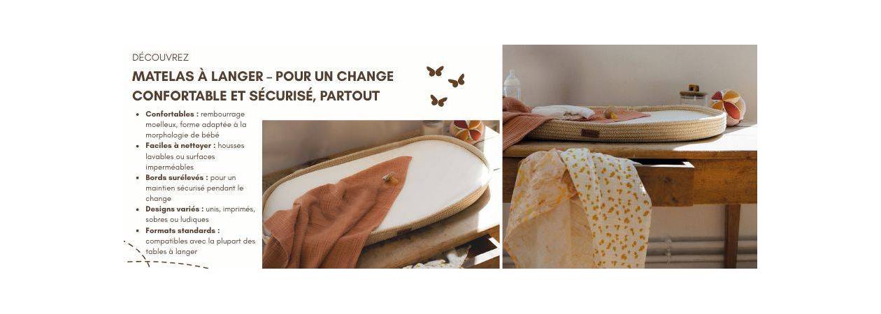 Matelas à langer bébé à La Réunion – Confort et hygiène | Le Coin des Petits
