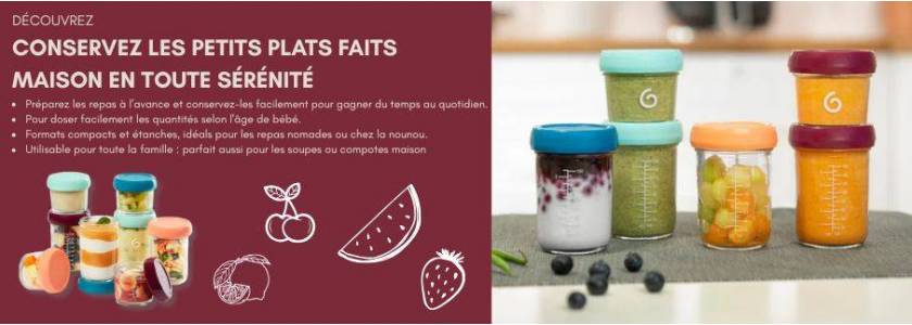 Conservation repas bébé à La Réunion – Boîtes et solutions | Le Coin des Petits