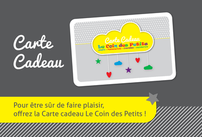 carte cadeau le coin des petits